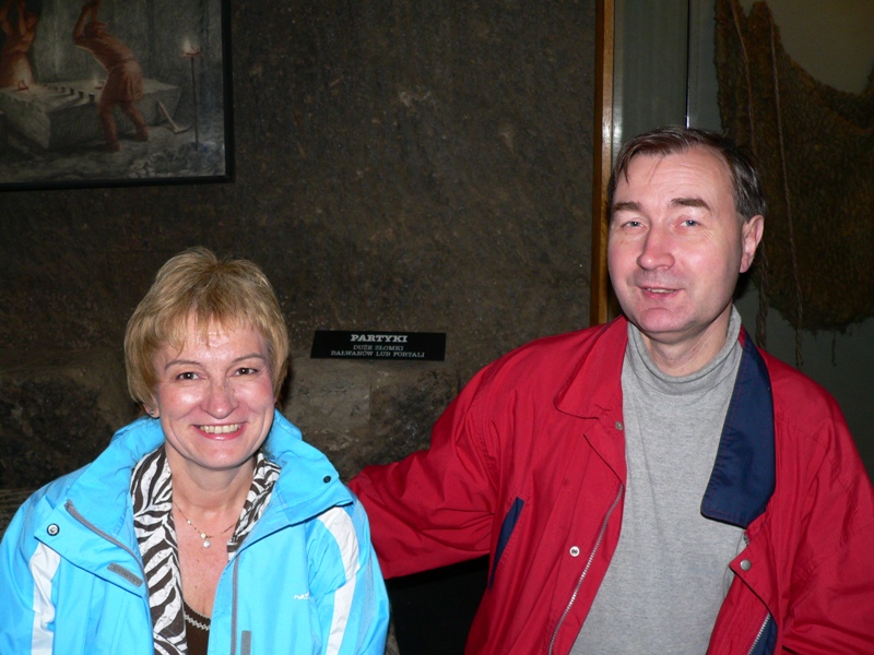 Marek i Barbara w Wieliczce